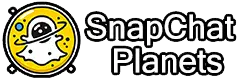snapchat planet info logo