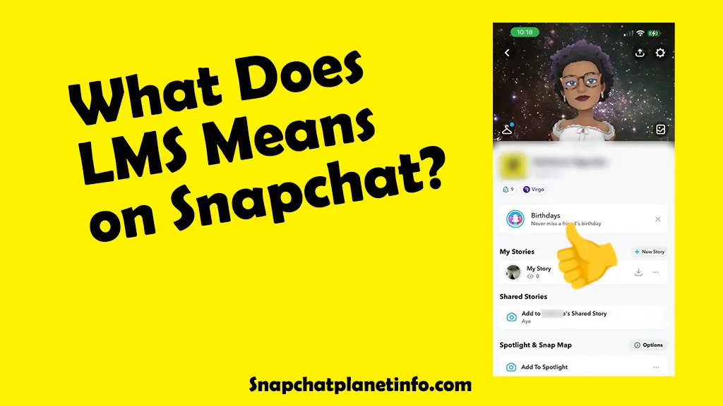 What does LMS mean on Snapchat? Examples and How to Reply? 1 LMS mean on snapchat